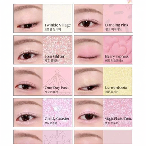 Màu Mắt Clio Shade & Shadow Palette 1.4g X 12 Ô