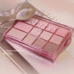 Màu Mắt Clio Shade & Shadow Palette 1.4g X 12 Ô