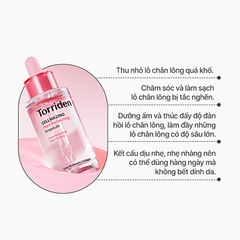Tinh Chất Torriden 30ml Cellmazing Pore Perfecting Ampoule, Cải thiện độ đàn hồi, se khít lỗ chân lông, bổ sung độ ẩm cho da