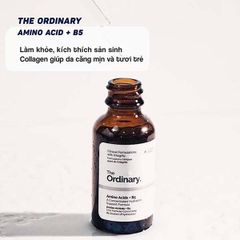 Serum The Ordinary Amino Acids + B5  Dưỡng trắng, Cấp ẩm, Phục hồi da 30ml