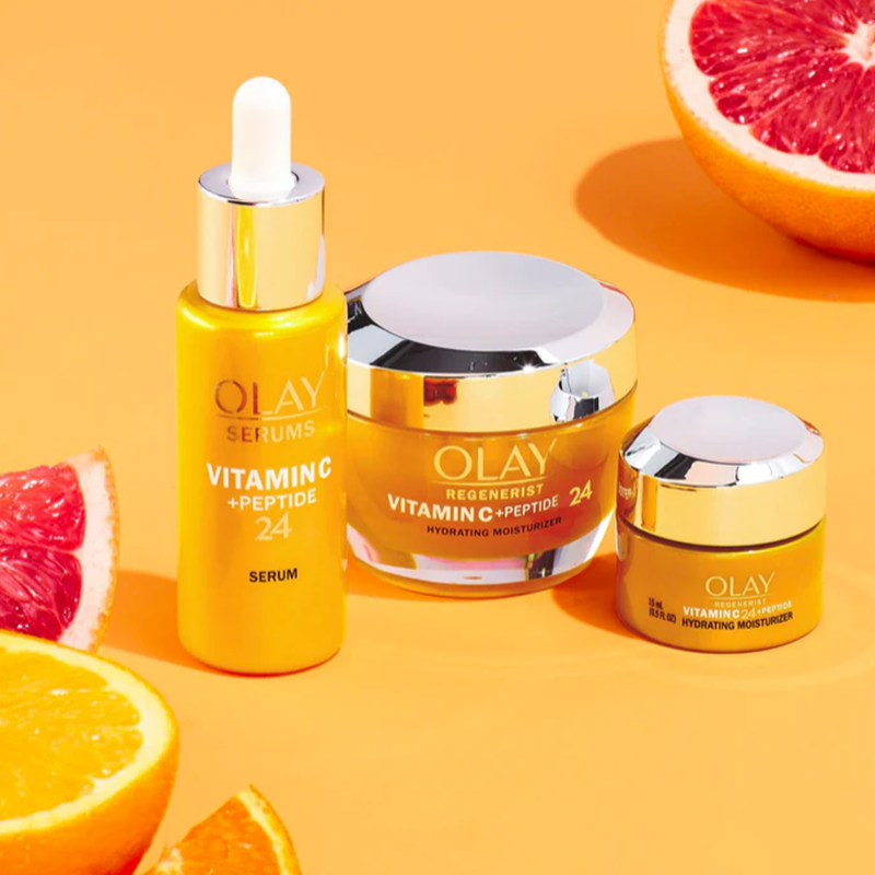 Serum trắng da Olay Vitamin C + Peptide 24 Max 2x 40ml, Mang lại làn da trắng sáng và căng mướt hơn rõ rệt