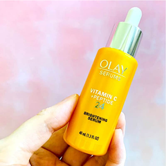 Serum trắng da Olay Vitamin C + Peptide 24 Max 2x 40ml, Mang lại làn da trắng sáng và căng mướt hơn rõ rệt