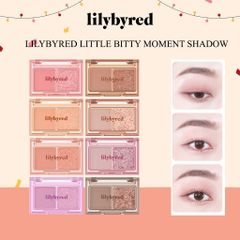 Màu Mắt Lilybyred 2 Ô, có khả năng vừa có thể làm phấn mắt, vừa làm nhũ mắt