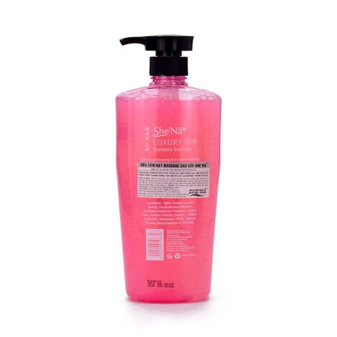 Sữa tắm dưỡng da She'Na Luxury Spa Romance Essence 750ml