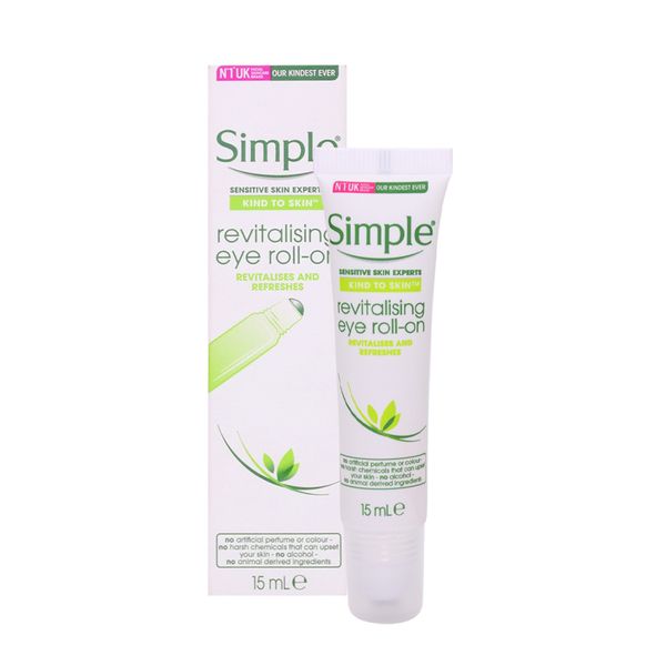 Lăn trị thâm mắt Simple Kind Revitalising Eye Roll-On 15ml