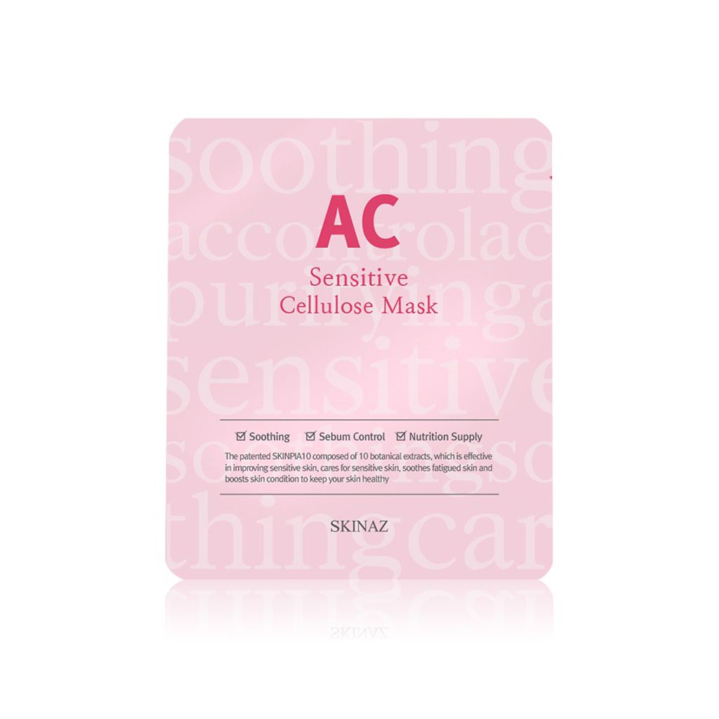 Mặt nạ dành cho da nhạy cảm Skinaz AC Sensitive Cellulose Mask 25g