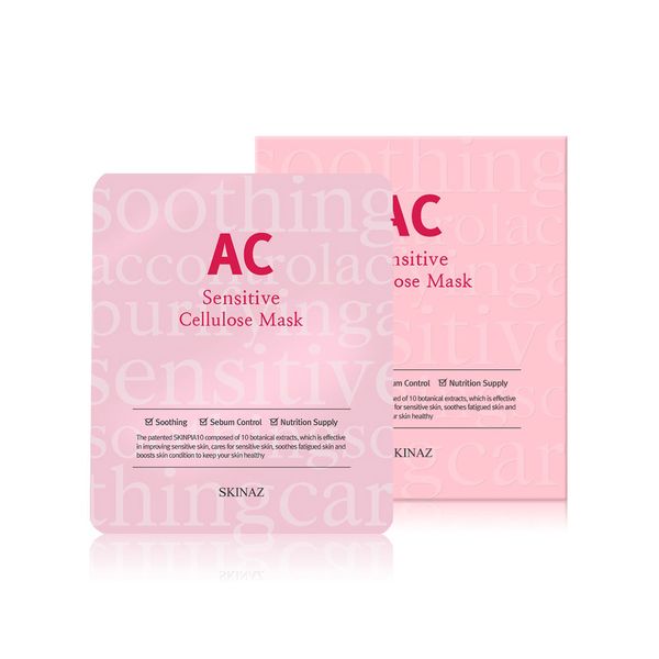 Mặt nạ dành cho da nhạy cảm Skinaz AC Sensitive Cellulose Mask 25g