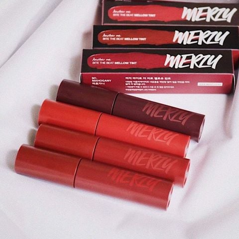 Son Kem Merzy Mellow Tint Đỏ