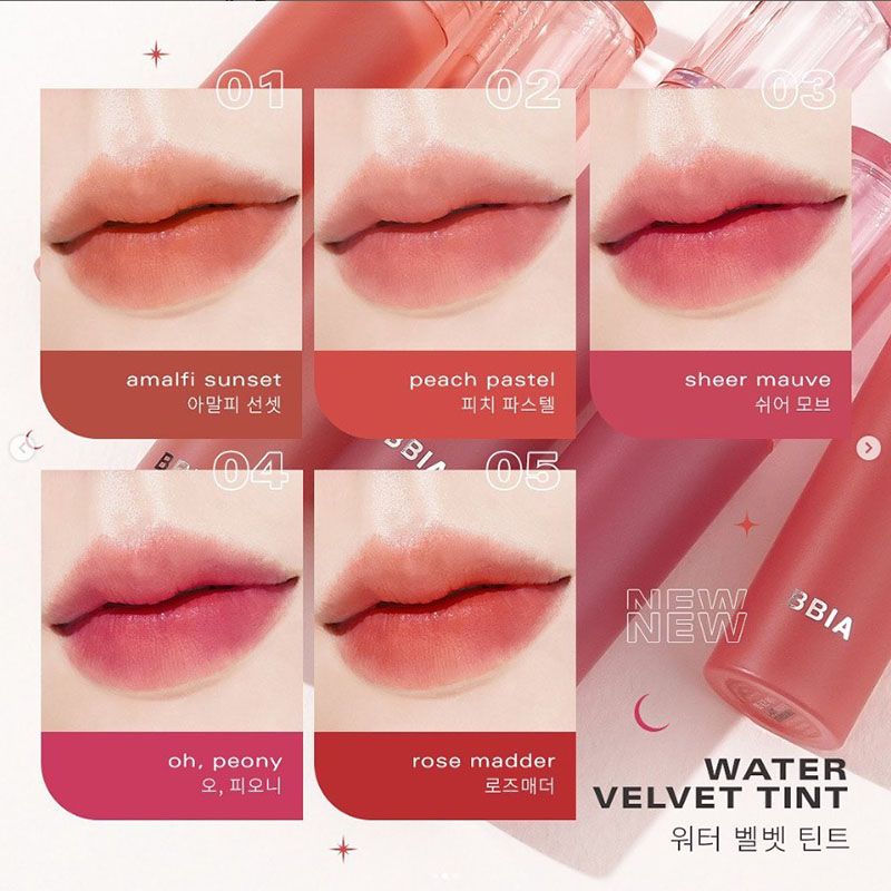 Son Kem Bbia Water Velvet Tint No.02