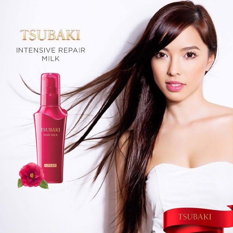 Sữa Dưỡng Tóc Tsubaki Hair Milk 100ml Phục Hồi Tóc Gãy Rụng