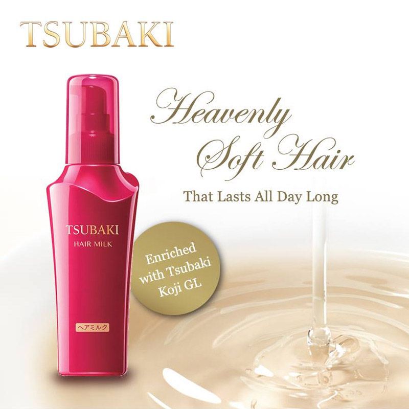 Sữa Dưỡng Tóc Tsubaki Hair Milk 100ml Phục Hồi Tóc Gãy Rụng