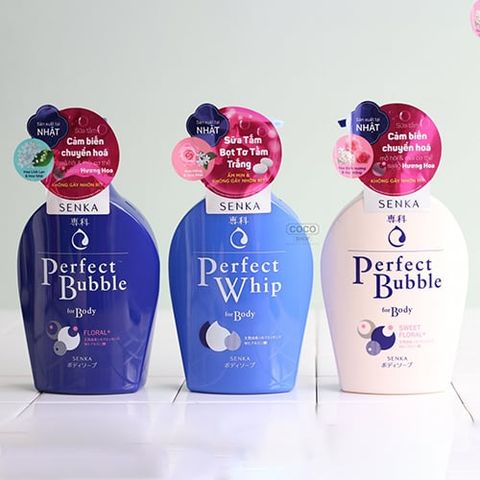 Sữa tắm Senka Perfect Bubble 500ml