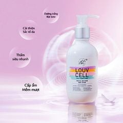 [Chính Hãng] Sữa Dưỡng Thể Louv Cell Crystal Whitening Body Lotion 250ml