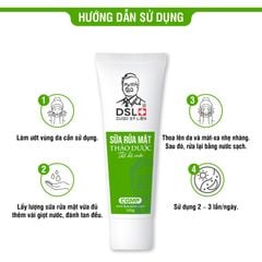 Sữa Rửa Mặt Thảo Dược, Dược Sỹ Liên 120g Xanh Lá