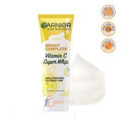 Sữa Rửa Mặt Garnier Vitamin C Super Whip 100ml