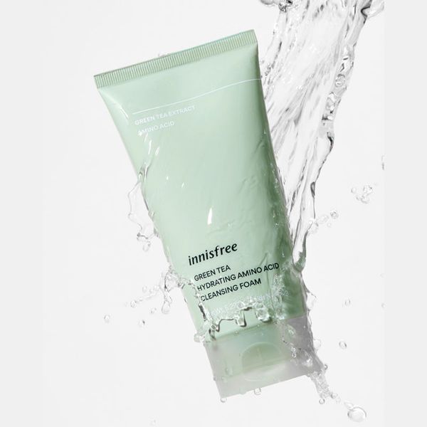 Sữa Rửa Mặt Innisfree 150g Green Tea Hydrating Amino Acid Cleansing Foam