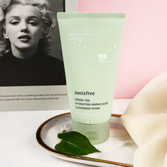 Sữa Rửa Mặt Innisfree 150g Green Tea Hydrating Amino Acid Cleansing Foam