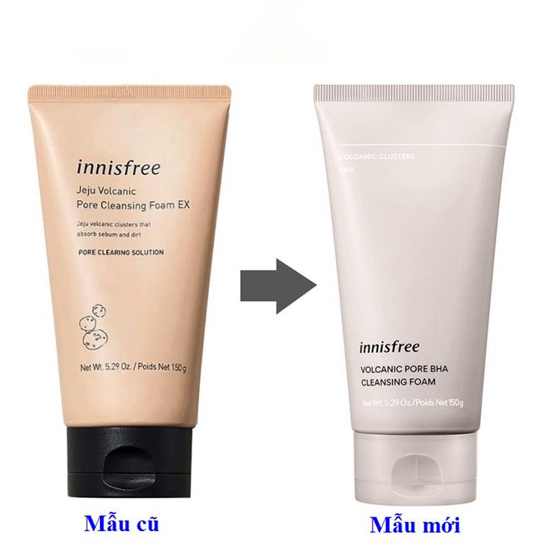 [Chính Hãng] Sữa Rữa Mặt Innisfree 150ml Volcanic Pore Bha Cleansing Foam