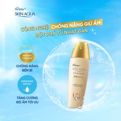 Kem chống nắng Sunplay Skin Aqua Clear White CC Milk SPF 50 25g