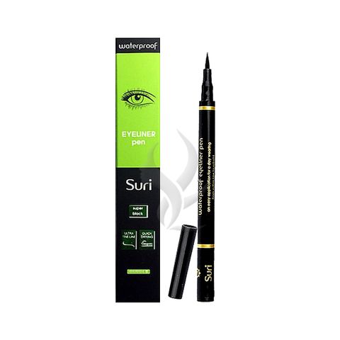 Bút Kẻ Mắt Nét Siêu Mảnh Không Trôi Suri Waterproof Eyeliner Pen