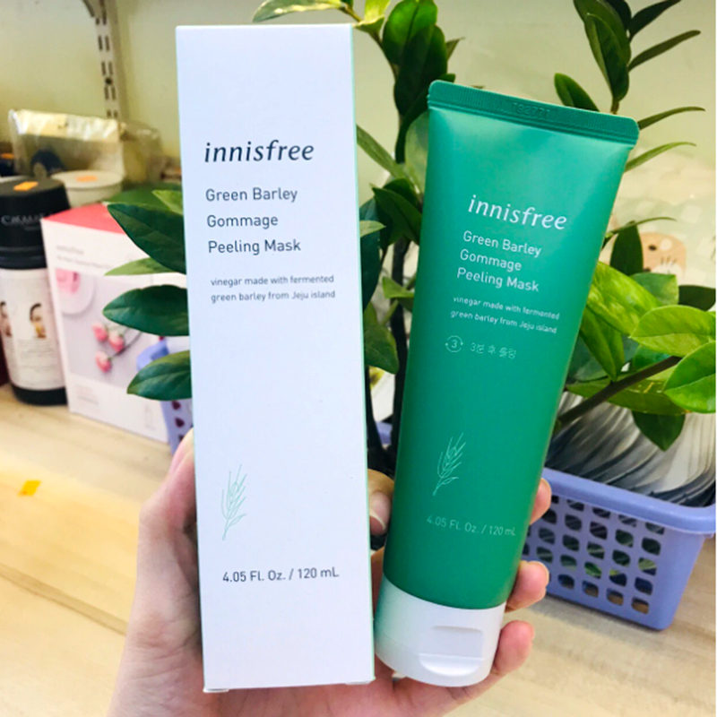 Tẩy Tế Bào Chết Innisfree Green Barley Gommage 120ml Từ Lúa Mạch