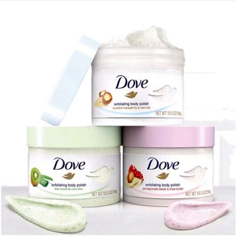 Kem Tẩy Da Chết Body Dove 225ml Đức