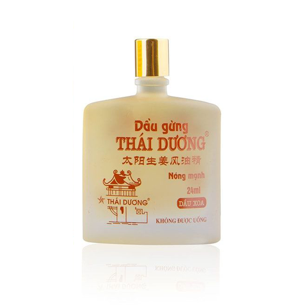 Dầu Gừng Thái Dương Ginger Medicated Oil 24mlDầu Gừng Thái Dương Ginger ...