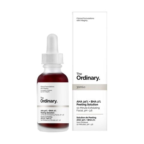 Dung dịch tẩy tế bào chết The Ordinary AHA 30% + BHA 2% Peeling Solution 30ml