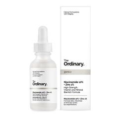 Huyết thanh The Ordinary Niacinamide 10% + Zinc 1% chống viêm 30ml