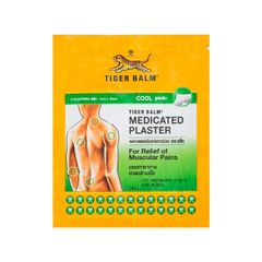 Miếng dán lạnh Tiger balm Medicated Plaster cool 7 x 10 cm