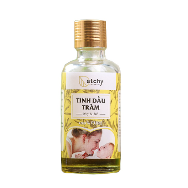 Tinh Dầu Atchy 50ml Tràm, Phòng Cảm Đuổi Muỗi