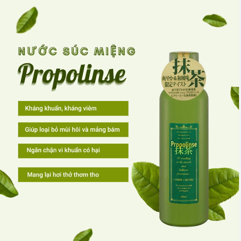 Nước Súc Miệng Nhật Propolinse 600ml