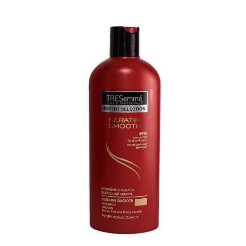Dầu gội cho tóc khô xơ không vào nếp Tresemmé Keratin Smooth Shampoo 330ml