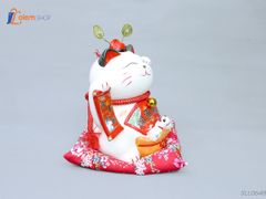 Tượng Mèo thần tài Maneki Neko mang tiền tài, may mắn