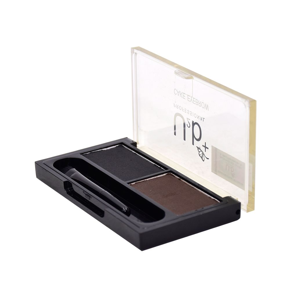 Bột kẻ mày U2b Cake Eyebrow 2.5 x 2 ô No.02 Dark Brown