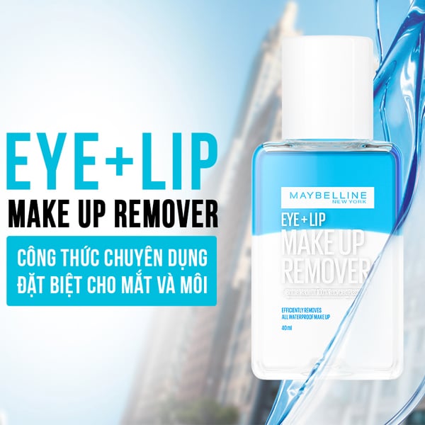 Tẩy trang mắt môi Maybelline Make-up Remover Eye & Lip 40mlTẩy trang mắt  môi Maybelline Make-up Remover Eye & Lip 40ml – Shop Lọ Lem Bạc Liêu