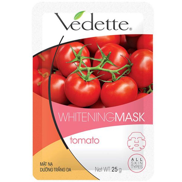 Mặt nạ dưỡng trắng da cà chua Vedette Whitening Mask Tomato 25g