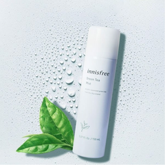 Nước Xịt Khoáng innisfree Green Tea Mist, Giúp làm sạch bụi bẩn, hút nhờn và ngăn ngừa những dấu hiệu làm lão hoá da