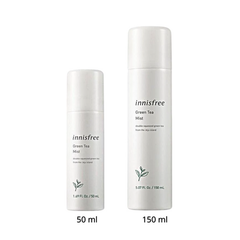 Nước Xịt Khoáng innisfree Green Tea Mist, Giúp làm sạch bụi bẩn, hút nhờn và ngăn ngừa những dấu hiệu làm lão hoá da