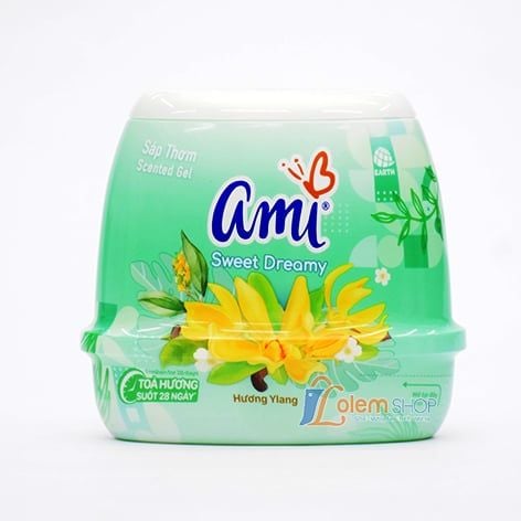 Sáp Thơm Phòng Ami 200g, khử mùi, có hương thơm dịu nhẹ tự nhiên