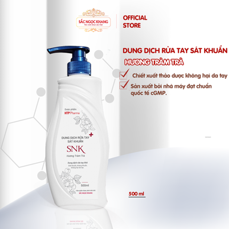 Dung Dịch Rửa tay Sắc Ngọc Khang SNK 500ml