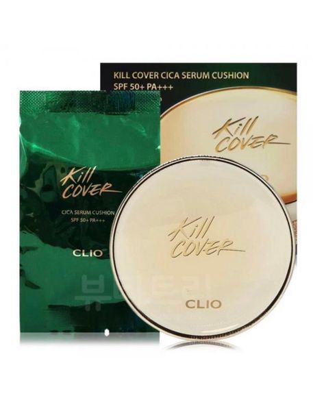 Phấn Nước Clio Kill Cover Cica Serum Cushion Spf50+ Pa+++ No.4-bo Ginger