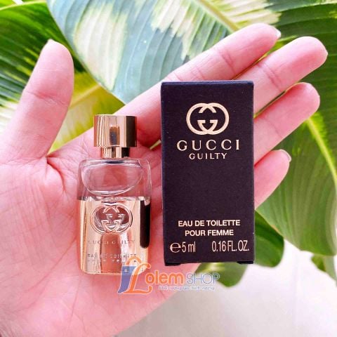 Nước hoa Gucci Guilty Pour Femme Eau de Toilette vỏ đen 5ml