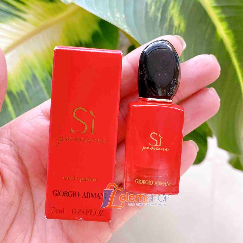 Nước hoa nữ Giogio armani Sì Passione for women eau de parfum 7 ml