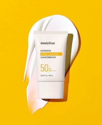 Kem Chống Nắng Innisfree 50ml Intensive Long-lasting Sunscreen Ex Spf50 Trắng