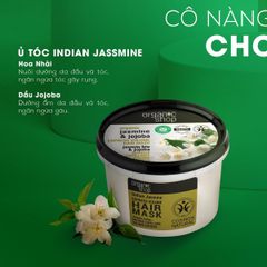 Mặt Nạ Tóc Organic Shop 250ml Jasmine & Jojoba