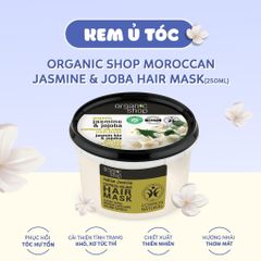 Mặt Nạ Tóc Organic Shop 250ml Jasmine & Jojoba