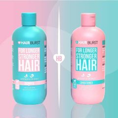 Cặp Dầu Gội Xả Hairburst For Longer Stronger Hair Shampoo And Conditioner 350ml X2