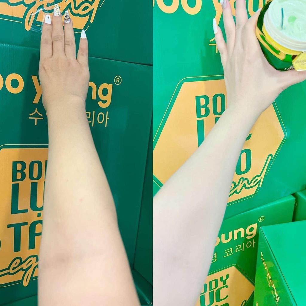 Kem Body Lục Tảo Soo Young 250g
