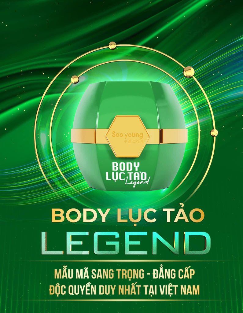 Kem Body Lục Tảo Soo Young 250g